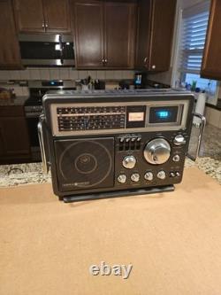 Vintage GE 7-2990 A AM/FM Shortwave Multi Band Radio Tested LOOK