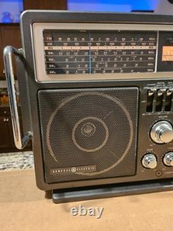 Vintage GE 7-2990 A AM/FM Shortwave Multi Band Radio Tested LOOK