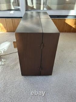 Vintage GE AM/FM Stereo With Flip Built In Speaker