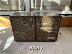 Vintage GE AM/FM Stereo With Flip Built In Speaker