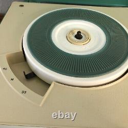 Vintage GE Automatic Portable Record Player Partymate General Electric No Needle