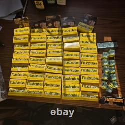 Vintage GE Flashcubes Camera Flash Bulbs Bulk Lot General Electric In Box