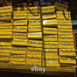 Vintage GE Flashcubes Camera Flash Bulbs Bulk Lot General Electric In Box