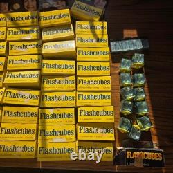 Vintage GE Flashcubes Camera Flash Bulbs Bulk Lot General Electric In Box