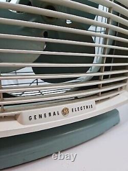 Vintage GE GENERAL ELECTRIC 2-Speed All Purpose Mountable Box Fan WORKS