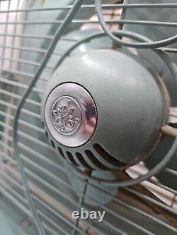 Vintage GE GENERAL ELECTRIC 2-Speed All Purpose Mountable Box Fan WORKS