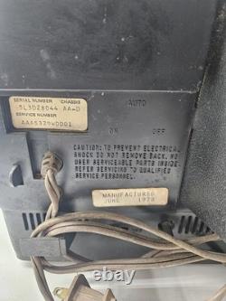 Vintage GE General Electric 10 Color Performance Television Model AAA5329WD