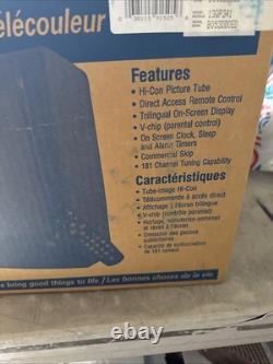 Vintage GE (General Electric) 13 Colored TV Model 13GP341 1996 NEW Never Opened