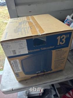 Vintage GE (General Electric) 13 Colored TV Model 13GP341 1996 NEW Never Opened
