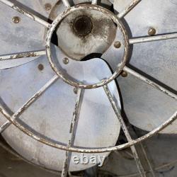 Vintage GE General Electric 17 Industrial Shop Fan Tested Working 5KH43AB708