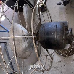 Vintage GE General Electric 17 Industrial Shop Fan Tested Working 5KH43AB708