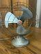 Vintage Ge General Electric 2-speed Vortalex Oscillating Table Fan Fm10v41 #84