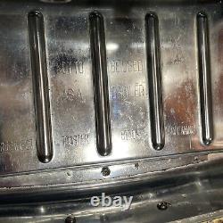 Vintage GE General Electric 25T83 Chrome Toaster & Warming Oven Works Great! USA