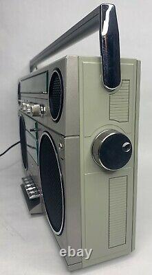 Vintage GE General Electric 3-5257A AM/FM Cassette Boombox Radio