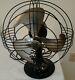 Vintage Ge General Electric 3 Speed Fan Works Cage 1930s 1940s Antique Black