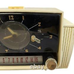 Vintage GE General Electric Clock AM Tube Radio Bluetooth Ready 1955
