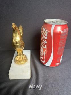 Vintage GE General Electric EARLY BIRD GETS THE WORM Trophy Award Cock Rooster
