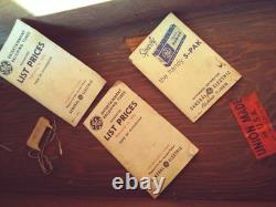 Vintage GE General Electric Electronics TV Repair Tool Box Approx 150+ NOS Tubes