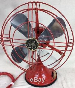 Vintage GE General Electric Fan. Made In 1937. Just Reworked! 12 Blades. Nice