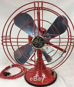 Vintage GE General Electric Fan. Made In 1937. Just Reworked! 12 Blades. Nice