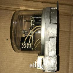 Vintage GE General Electric House Kilowatt Hours Meter Steampunk Dial T-28