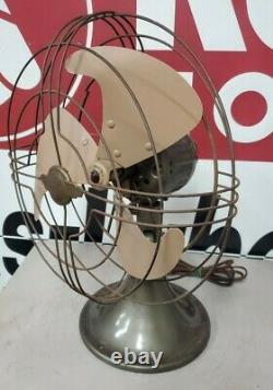 Vintage GE General Electric Metal Fan Model# fm10v21 Working in Org. Box