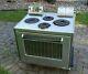 Vintage Ge General Electric Mid Century Modern Mcm Steel Stove Hot Point Oven