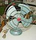 Vintage Ge General Electric Oscillating 3 Speed Fan Fm12v43 Usa No. 04