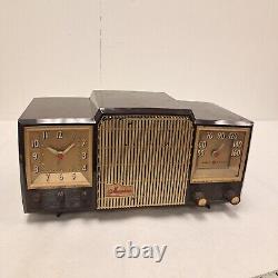 Vintage GE General Electric Radio Clock Rare Model 580 Musaphonic