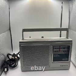 Vintage-GE General Electric Sanyo 24 HR Weather AM/FM Radio