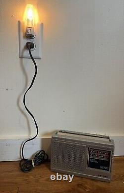 Vintage-GE General Electric Sanyo 24 HR Weather AM/FM Radio