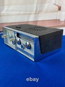Vintage GE General Electric Solid State Transistor Radio and watch