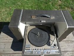 Vintage GE General Electric Stereophonic Transistor 300 Record Player