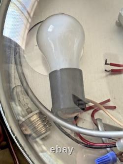 Vintage GE General Electric TV Radio Service Tube Advertising Light Up Clock