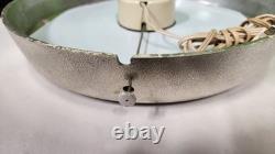 Vintage GE General Electric Telechron Wall Clock School Works CHAMPAGNE Exct