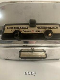 Vintage GE General Electric Toaster Oven Model 25T83 Fully Functioning Tested