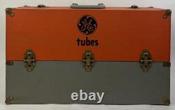 Vintage GE General Electric Tubes and Transistors Repairman's Case / Tool Box