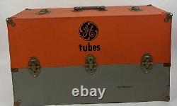 Vintage GE General Electric Tubes and Transistors Repairman's Case / Tool Box