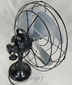 Vintage GE General Electric Vornado Fan. Oscillating 3 Speed. Just Reworked