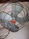 Vintage Ge General Electric Vortalex 18 3 Speed Metal Cage Oscillating Fan