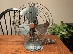 Vintage GE General Electric Vortalex 2 Speed Fan 12