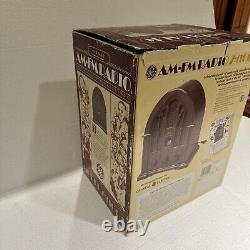 Vintage GE General Electric Wood Cathedral Replica Radio AM/FM 7-4100JA Works