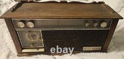 Vintage GE General Electric Working Model AM/FM Radio Dual Speaker