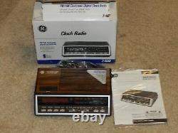 Vintage GE Model 7-4616 AM/FM Digital Clock/Radio New Very RARE