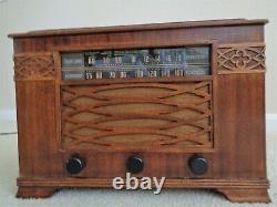 Vintage GE Model J-62 AM/SW Radio The Treasure Chest Working