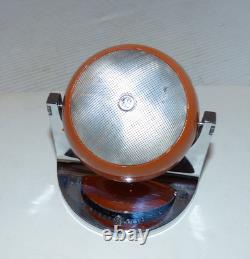 Vintage GE Orbiter Transistor Radio Space Age 1970's Orange MCM Orb Radio