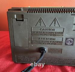 Vintage GE Portable 5 Black & White TV AM/FM Radio Clock Model 7-7150A Works Vintage GE Portable 5 Black & White TV AM/FM Radio Clock Model 7-7150A Works