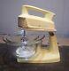 Vintage Ge Stand Mixer, 1940-50s, Works Flawlessly, 12 Settings, Rare, Bowls