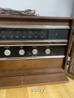Vintage GE T1040A Walnut 1041A Cherry Radio tested & works great