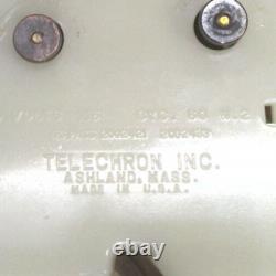 Vintage GE Telechron 7H173 The Tel-A-Glow Tested Working 100% VERY RARE See Pics